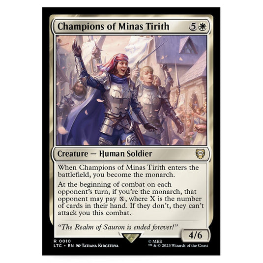 Magic The Gathering - The Lord of the Rings - Tales of Middle-Earth - Commander - Champions of Minas Tirith - 0010