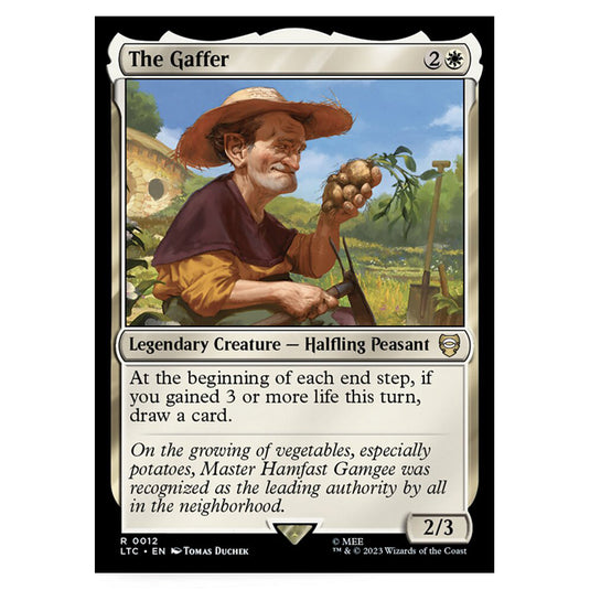 Magic The Gathering - The Lord of the Rings - Tales of Middle-Earth - Commander - The Gaffer - 0012