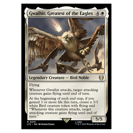 Magic The Gathering - The Lord of the Rings - Tales of Middle-Earth - Commander - Gwaihir, Greatest of the Eagles - 0015