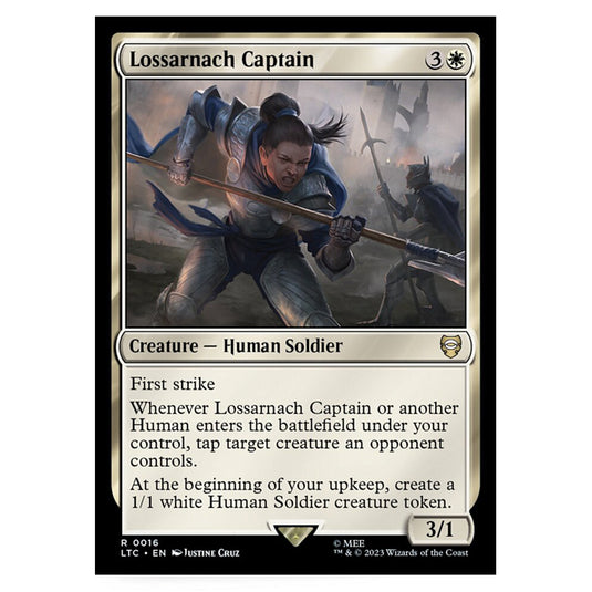 Magic The Gathering - The Lord of the Rings - Tales of Middle-Earth - Commander - Lossarnach Captain - 0016