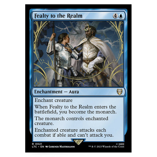 Magic The Gathering - The Lord of the Rings - Tales of Middle-Earth - Commander - Fealty to the Realm - 0021