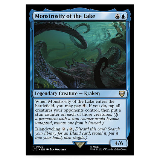 Magic The Gathering - The Lord of the Rings - Tales of Middle-Earth - Commander - Monstrosity of the Lake - 0022