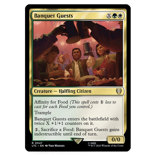 Magic The Gathering - The Lord of the Rings - Tales of Middle-Earth - Commander - Banquet Guests - 0047