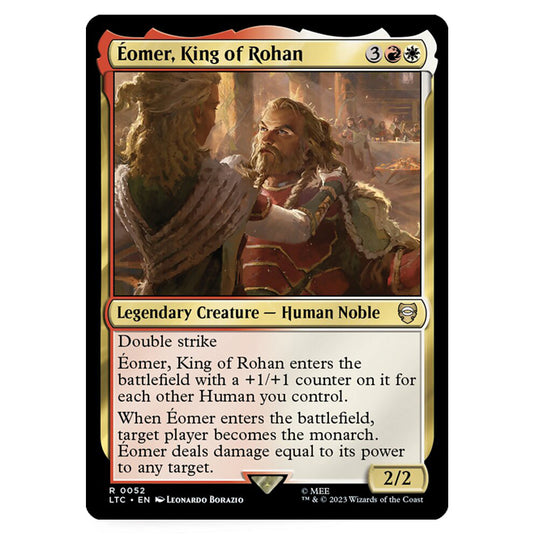 Magic The Gathering - The Lord of the Rings - Tales of Middle-Earth - Commander - Éomer, King of Rohan - 0052