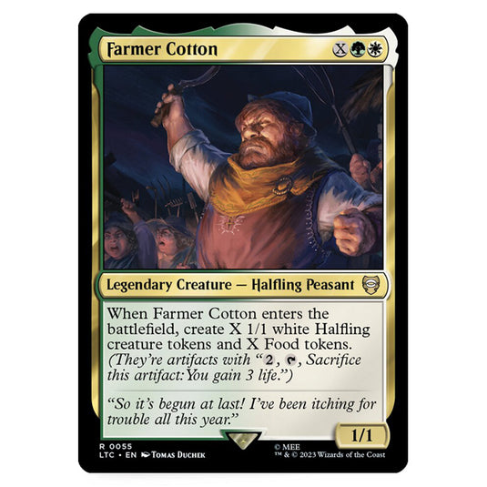 Magic The Gathering - The Lord of the Rings - Tales of Middle-Earth - Commander - Farmer Cotton - 0055