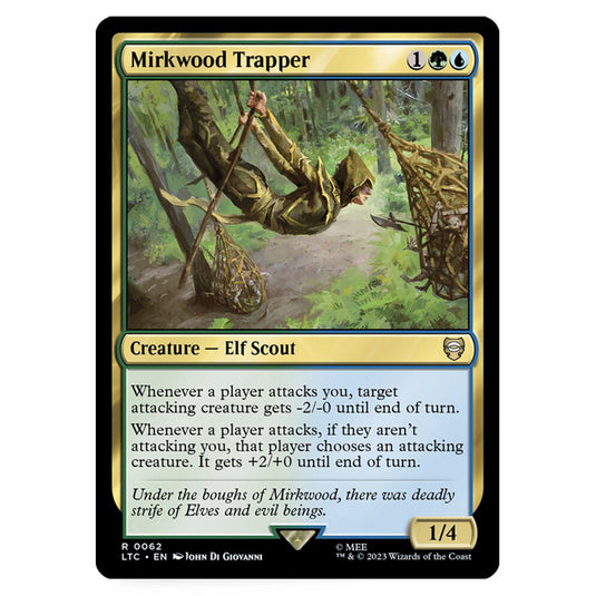 Magic The Gathering - The Lord of the Rings - Tales of Middle-Earth - Commander - Mirkwood Trapper - 0062