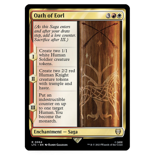 Magic The Gathering - The Lord of the Rings - Tales of Middle-Earth - Commander - Oath of Eorl - 0064