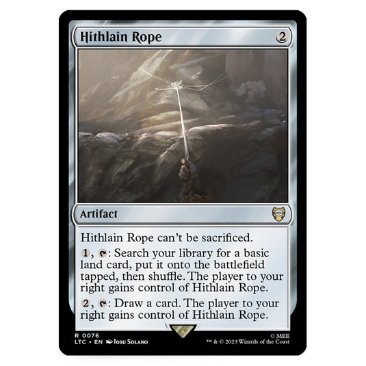 Magic The Gathering - The Lord of the Rings - Tales of Middle-Earth - Commander - Hithlain Rope - 0076