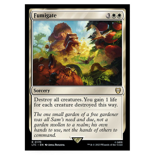 Magic The Gathering - The Lord of the Rings - Tales of Middle-Earth - Commander - Fumigate - 0170