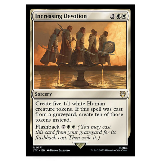 Magic The Gathering - The Lord of the Rings - Tales of Middle-Earth - Commander - Increasing Devotion - 0171