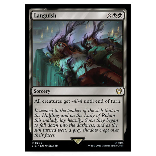 Magic The Gathering - The Lord of the Rings - Tales of Middle-Earth - Commander - Languish - 0202