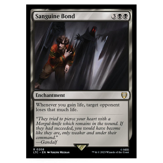 Magic The Gathering - The Lord of the Rings - Tales of Middle-Earth - Commander - Sanguine Bond - 0208