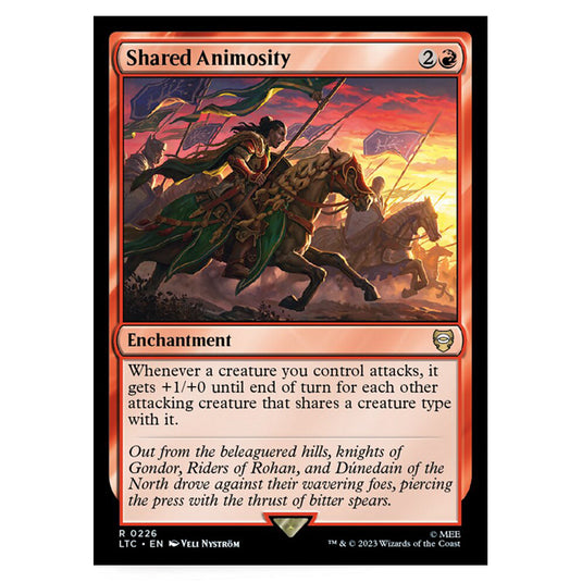 Magic The Gathering - The Lord of the Rings - Tales of Middle-Earth - Commander - Shared Animosity - 0226