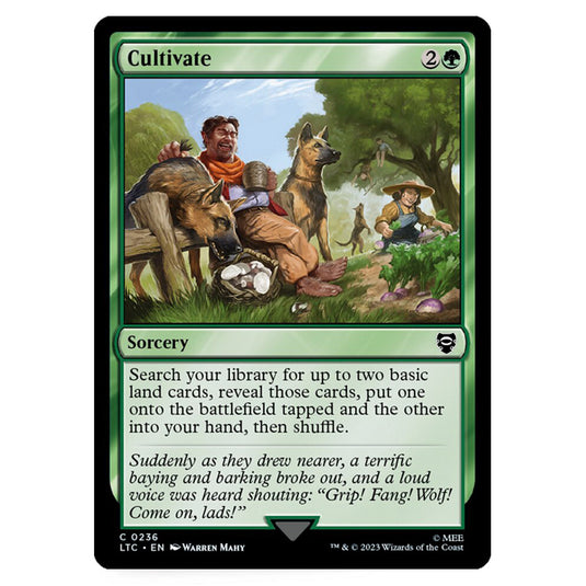 Magic The Gathering - The Lord of the Rings - Tales of Middle-Earth - Commander - Cultivate - 0236