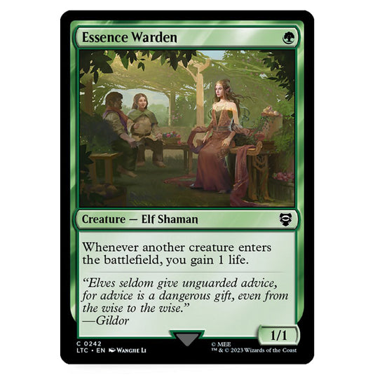 Magic The Gathering - The Lord of the Rings - Tales of Middle-Earth - Commander - Essence Warden - 0242