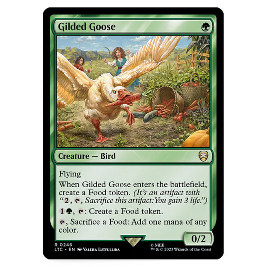 Magic The Gathering - The Lord of the Rings - Tales of Middle-Earth - Commander - Gilded Goose - 0246