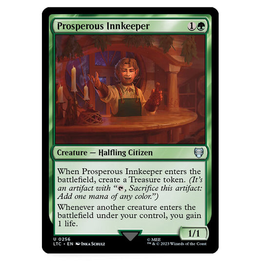 Magic The Gathering - The Lord of the Rings - Tales of Middle-Earth - Commander - Prosperous Innkeeper - 0256