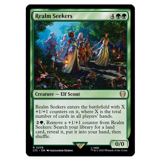 Magic The Gathering - The Lord of the Rings - Tales of Middle-Earth - Commander - Realm Seekers - 0258