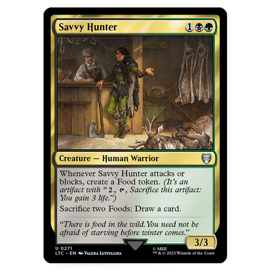 Magic The Gathering - The Lord of the Rings - Tales of Middle-Earth - Commander - Savvy Hunter - 0271