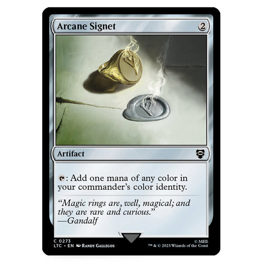 Magic The Gathering - The Lord of the Rings - Tales of Middle-Earth - Commander - Arcane Signet - 0273