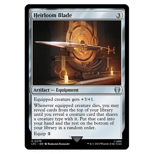 Magic The Gathering - The Lord of the Rings - Tales of Middle-Earth - Commander - Heirloom Blade - 0279