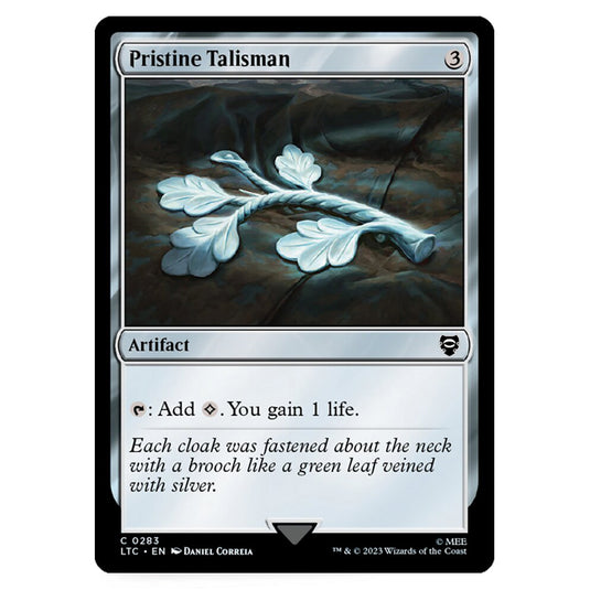 Magic The Gathering - The Lord of the Rings - Tales of Middle-Earth - Commander - Pristine Talisman - 0283