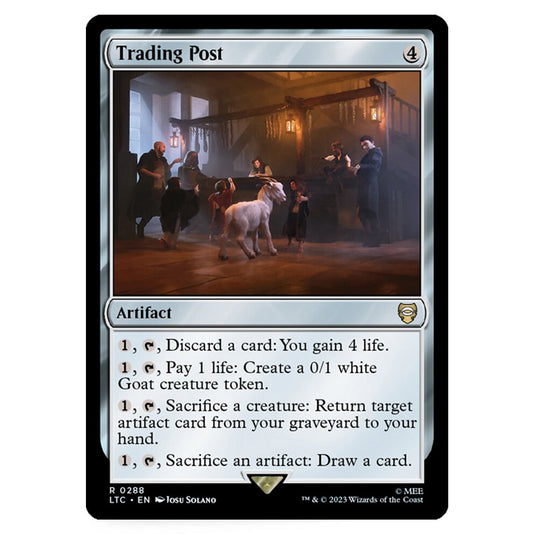 Magic The Gathering - The Lord of the Rings - Tales of Middle-Earth - Commander - Trading Post - 0288