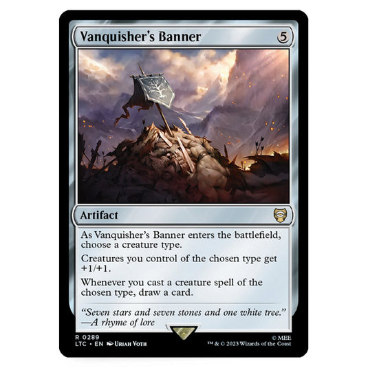 Magic The Gathering - The Lord of the Rings - Tales of Middle-Earth - Commander - Vanquisher's Banner - 0289