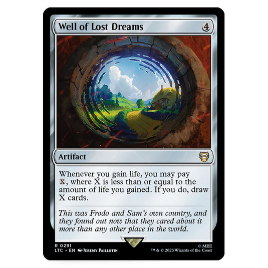 Magic The Gathering - The Lord of the Rings - Tales of Middle-Earth - Commander - Well of Lost Dreams - 0291