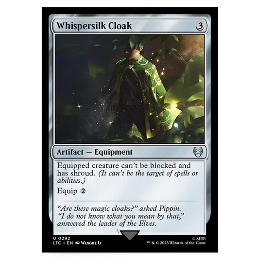 Magic The Gathering - The Lord of the Rings - Tales of Middle-Earth - Commander - Whispersilk Cloak - 0292