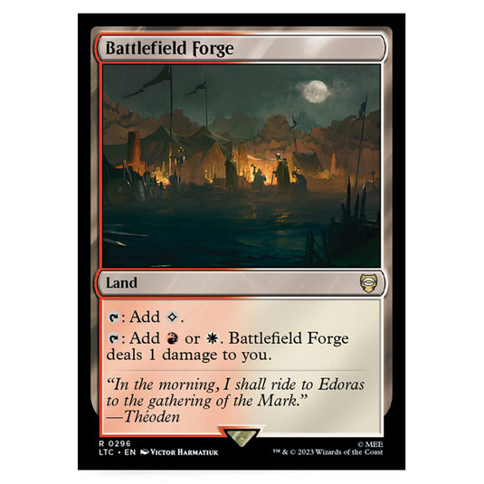 Magic The Gathering - The Lord of the Rings - Tales of Middle-Earth - Commander - Battlefield Forge - 0296