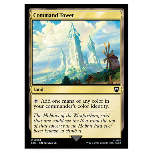 Magic The Gathering - The Lord of the Rings - Tales of Middle-Earth - Commander - Command Tower - 0301