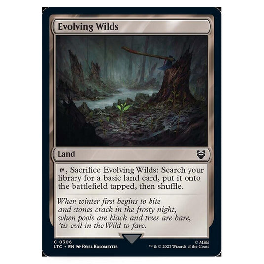 Magic The Gathering - The Lord of the Rings - Tales of Middle-Earth - Commander - Evolving Wilds - 0306