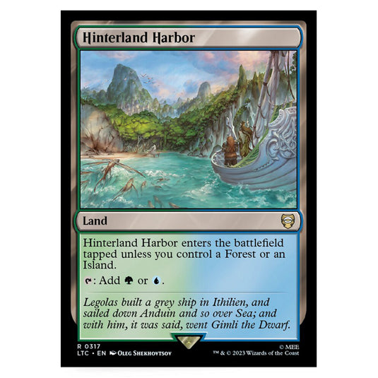 Magic The Gathering - The Lord of the Rings - Tales of Middle-Earth - Commander - Hinterland Harbor - 0317