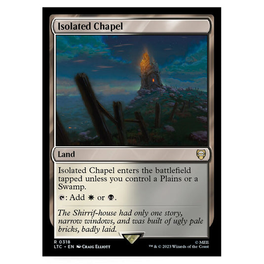 Magic The Gathering - The Lord of the Rings - Tales of Middle-Earth - Commander - Isolated Chapel - 0318