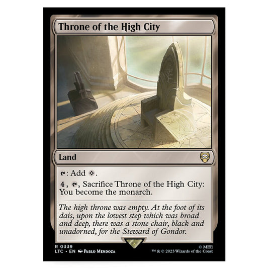 Magic The Gathering - The Lord of the Rings - Tales of Middle-Earth - Commander - Throne of the High City - 0339