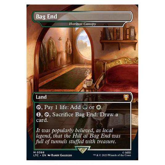 Magic The Gathering - The Lord of the Rings - Tales of Middle-Earth - Commander - Horizon Canopy (Alternate-Art Borderless Card)  - 0366