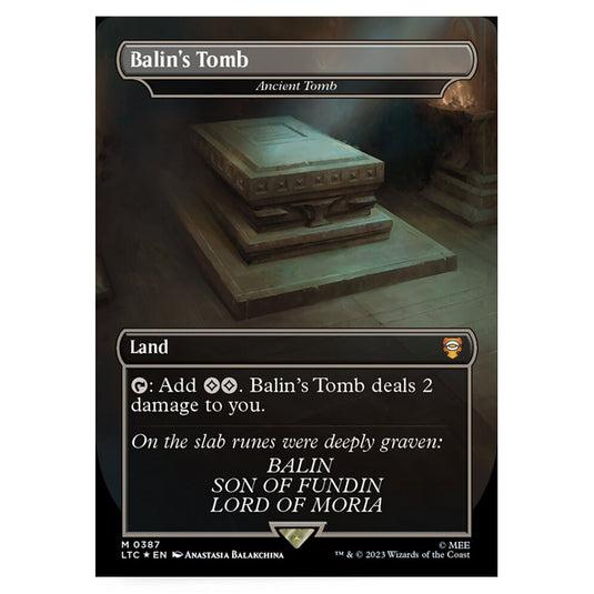 Magic The Gathering - The Lord of the Rings - Tales of Middle-Earth - Commander - Ancient Tomb - 0387