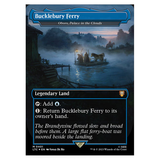 Magic The Gathering - The Lord of the Rings - Tales of Middle-Earth - Commander - Oboro, Palace in the Clouds - 0401