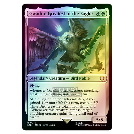 Magic The Gathering - The Lord of the Rings - Tales of Middle-Earth - Commander - Gwaihir, Greatest of the Eagles - 0015 (Foil)