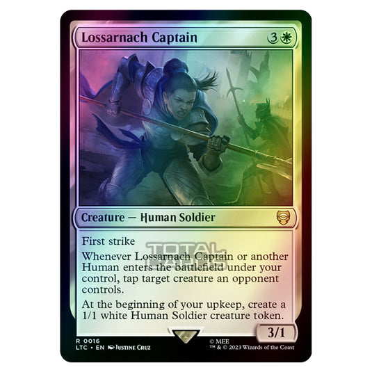 Magic The Gathering - The Lord of the Rings - Tales of Middle-Earth - Commander - Lossarnach Captain - 0016 (Foil)