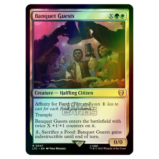 Magic The Gathering - The Lord of the Rings - Tales of Middle-Earth - Commander - Banquet Guests - 0047 (Foil)