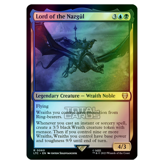 Magic The Gathering - The Lord of the Rings - Tales of Middle-Earth - Commander - Lord of the Nazgûl - 0060 (Foil)