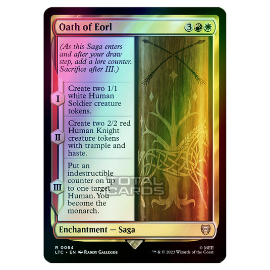 Magic The Gathering - The Lord of the Rings - Tales of Middle-Earth - Commander - Oath of Eorl - 0064 (Foil)