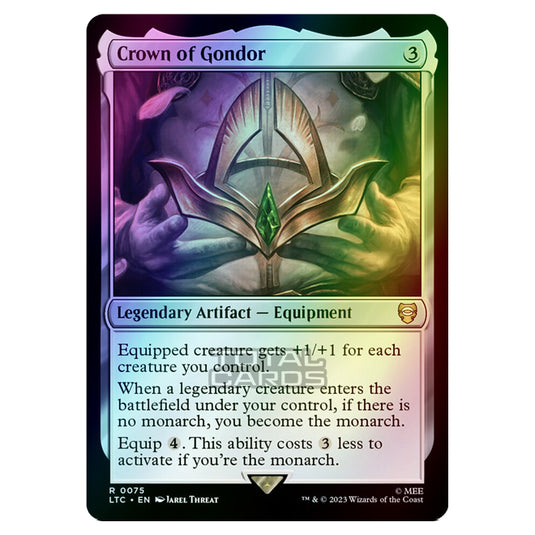 Magic The Gathering - The Lord of the Rings - Tales of Middle-Earth - Commander - Crown of Gondor - 0075 (Foil)