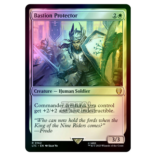 Magic The Gathering - The Lord of the Rings - Tales of Middle-Earth - Commander - Bastion Protector - 0162 (Foil)