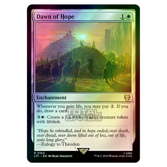 Magic The Gathering - The Lord of the Rings - Tales of Middle-Earth - Commander - Dawn of Hope - 0164 (Foil)