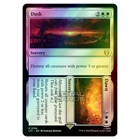 Magic The Gathering - The Lord of the Rings - Tales of Middle-Earth - Commander - Dusk // Dawn - 0166 (Foil)