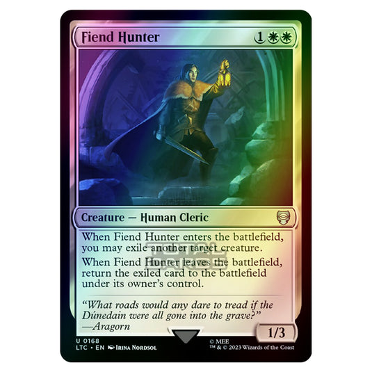 Magic The Gathering - The Lord of the Rings - Tales of Middle-Earth - Commander - Fiend Hunter - 0168 (Foil)