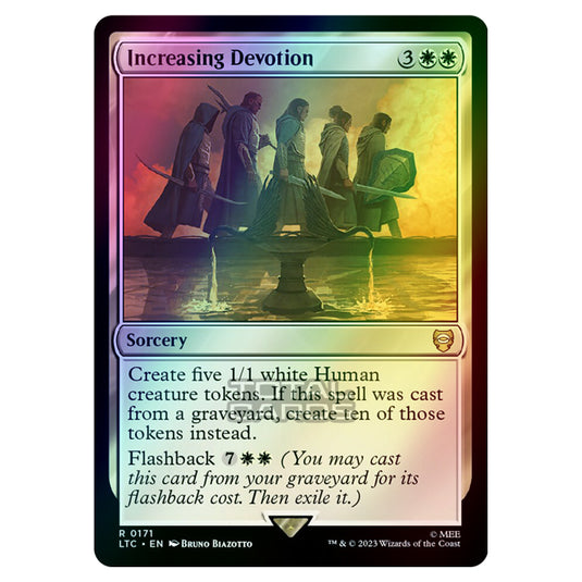 Magic The Gathering - The Lord of the Rings - Tales of Middle-Earth - Commander - Increasing Devotion - 0171 (Foil)